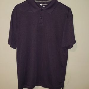 Eggplant purple Haggar Medium polo